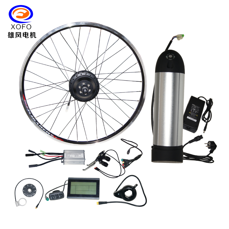 250W电动XOFO自行车电机套件带钢圈电动自行车转换套件